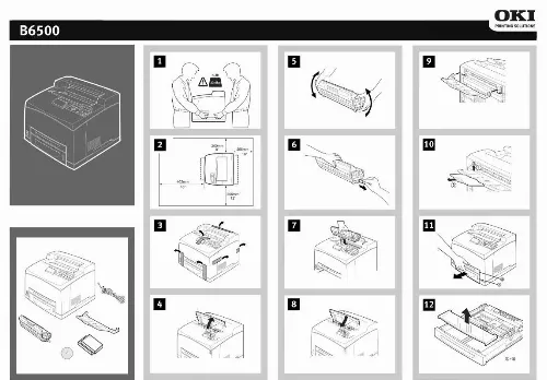 Mode d'emploi OKI B6500DN