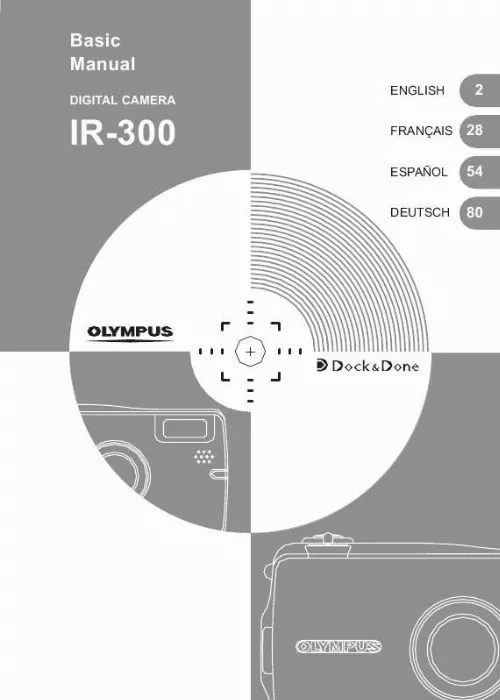 Mode d'emploi OLYMPUS IR-300