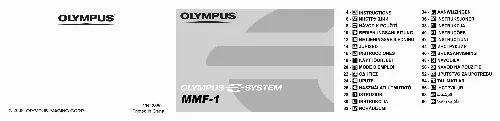 Mode d'emploi OLYMPUS MMF-1