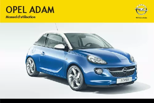 Mode d'emploi OPEL ADAM