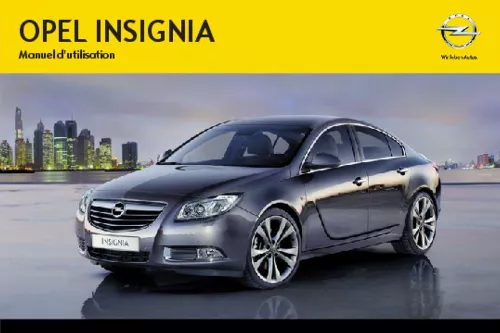 Mode d'emploi OPEL INSIGNIA