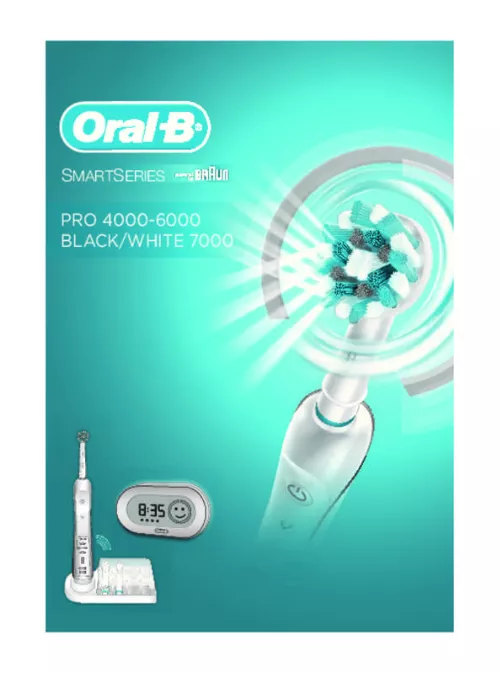 Mode d'emploi ORAL-B SMART 4 4000N CROSSACTION