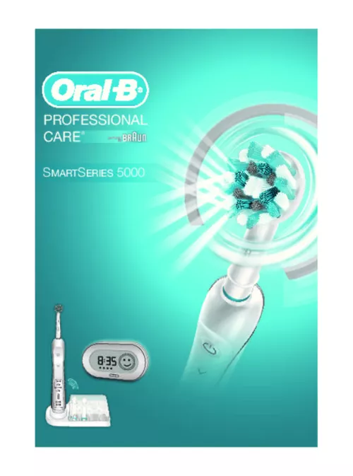 Mode d'emploi ORAL-B SMART 5 5000 DUO CROSSACTION + WHITE & CLEAN