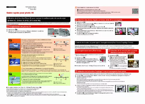 Mode d'emploi PANASONIC DC-GX800EF