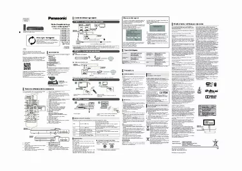 Mode d'emploi PANASONIC DMP-BDT165EG