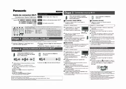 Mode d'emploi PANASONIC HC-V757EG