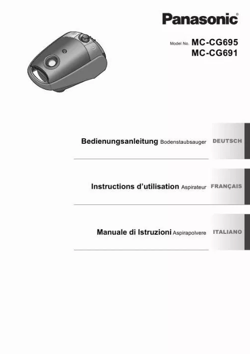 Mode d'emploi PANASONIC MC-E3003