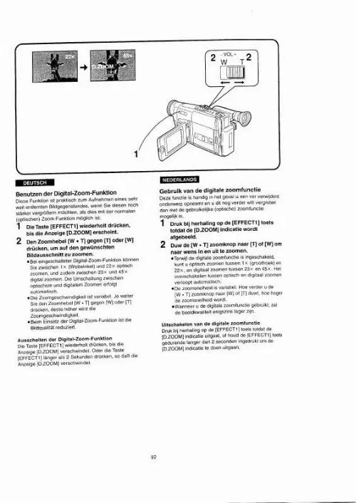 Mode d'emploi PANASONIC NV-VX27E