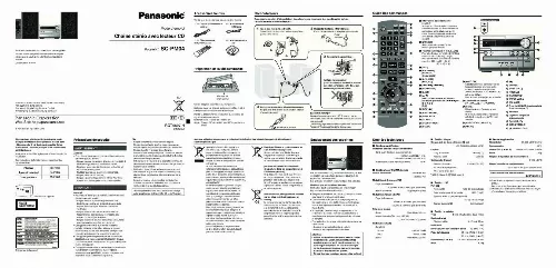 Mode d'emploi PANASONIC SC-PM04EF