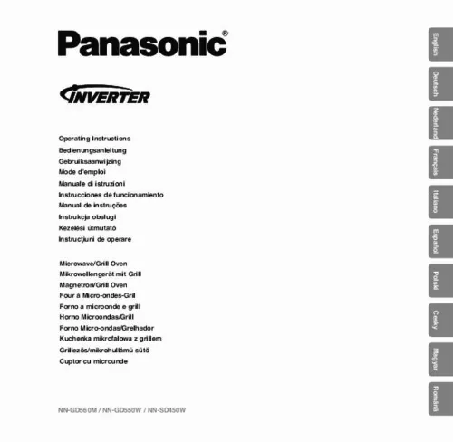 Mode d'emploi PANASONIC SD 450