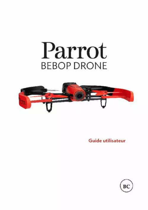 Mode d'emploi PARROT BEBOP 2 ADVENTURER