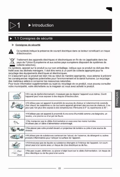 Mode d'emploi PEEKTON PK 8006