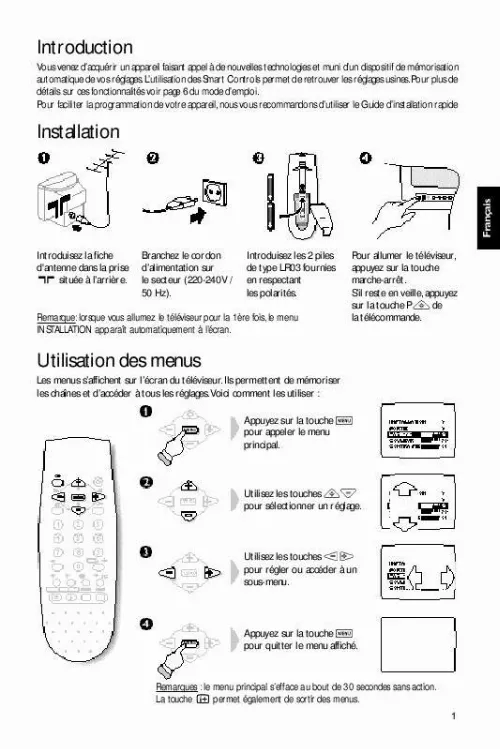 Mode d'emploi PHILIPS 21PT2683