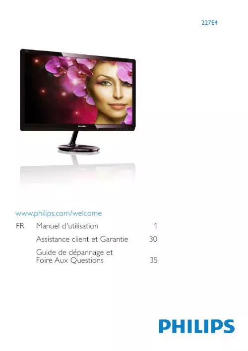 Mode d'emploi PHILIPS 221TE4LB1