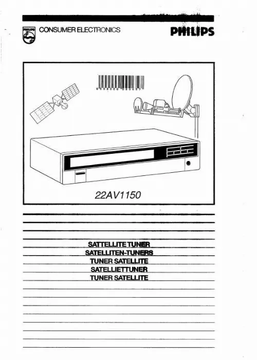 Mode d'emploi PHILIPS 22AV1150