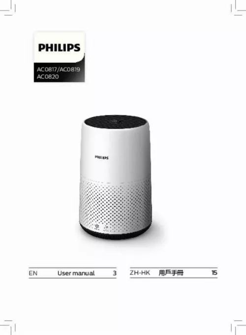 Mode d'emploi PHILIPS AC0820