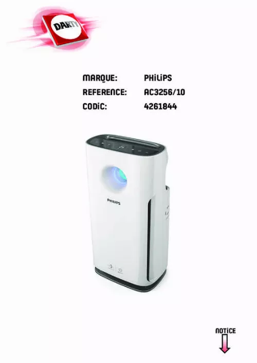 Mode d'emploi PHILIPS AC3256