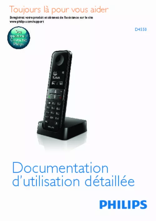 Mode d'emploi PHILIPS AC4550