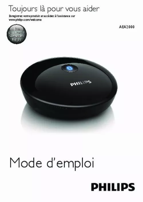 Mode d'emploi PHILIPS AEA2000/12