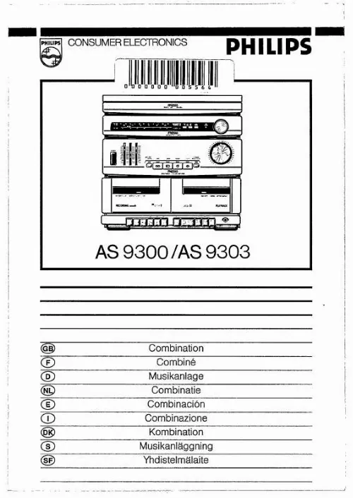 Mode d'emploi PHILIPS AS9303