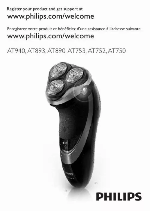 Mode d'emploi PHILIPS AT890