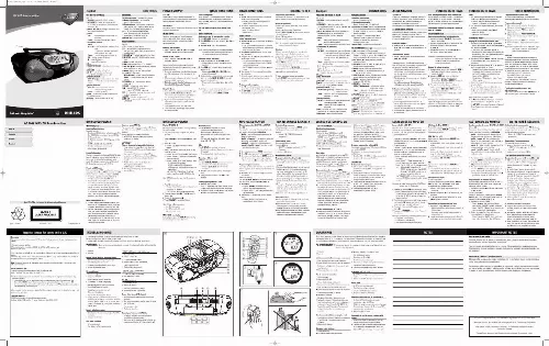 Mode d'emploi PHILIPS AZ2048