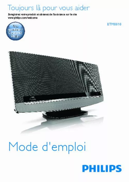 Mode d'emploi PHILIPS BTM8010/12