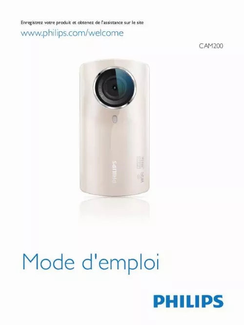 Mode d'emploi PHILIPS CAM200