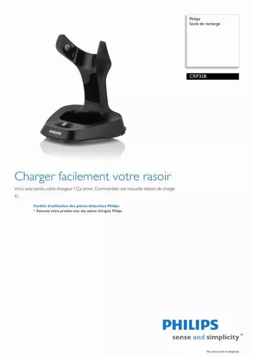 Mode d'emploi PHILIPS CRP328