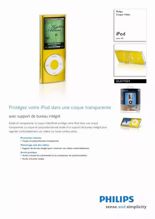 Mode d'emploi PHILIPS DLA71024