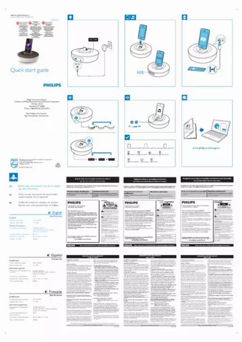 Mode d'emploi PHILIPS DS1150