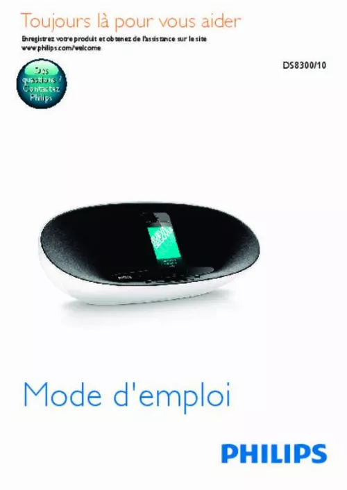 Mode d'emploi PHILIPS DS8300