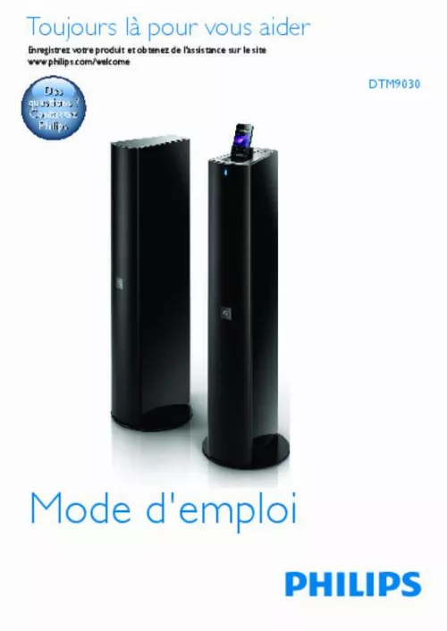 Mode d'emploi PHILIPS DTM9030/10