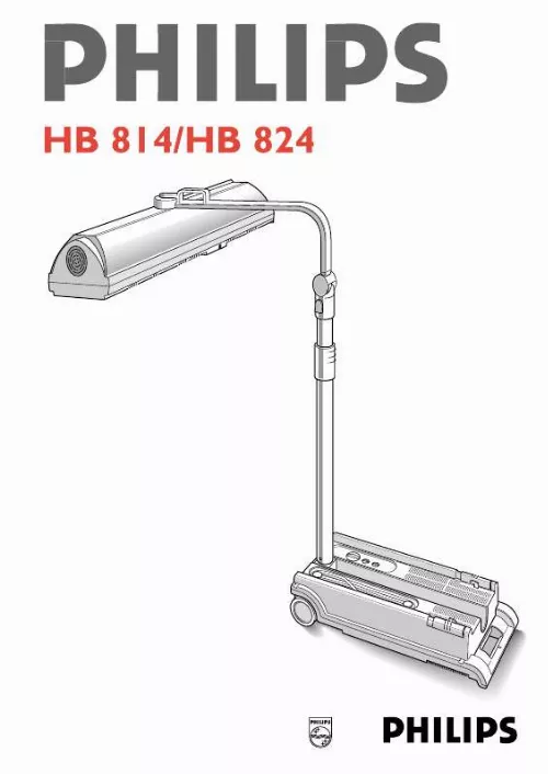 Mode d'emploi PHILIPS HB824