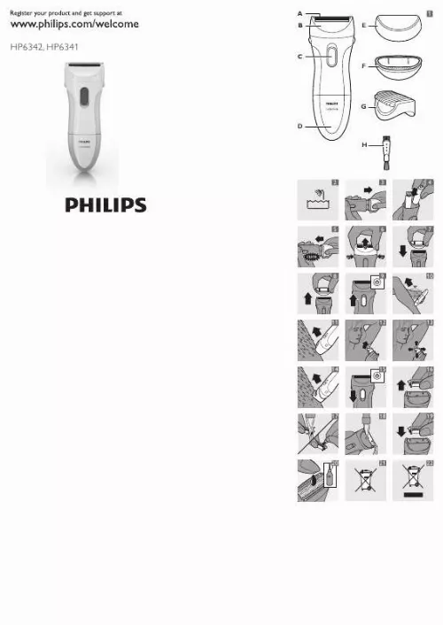Mode d'emploi PHILIPS HP-6342