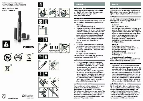 Mode d'emploi PHILIPS HP6390/10