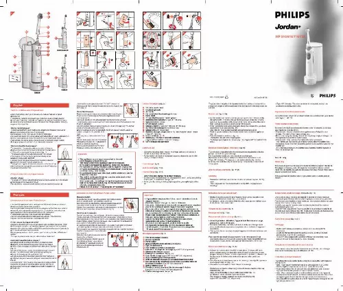 Mode d'emploi PHILIPS HP735