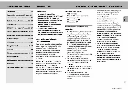 Mode d'emploi PHILIPS MZ7