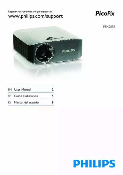 Mode d'emploi PHILIPS PPX2055