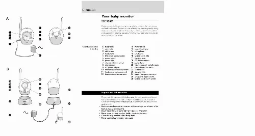 Mode d'emploi PHILIPS SBCSC467-00C