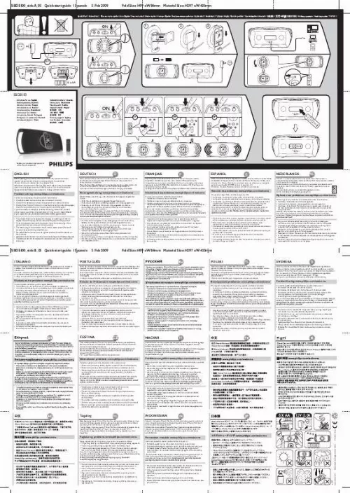 Mode d'emploi PHILIPS SBD8100