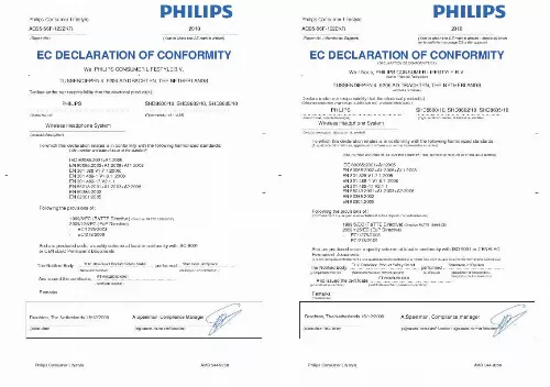 Mode d'emploi PHILIPS SHD8600