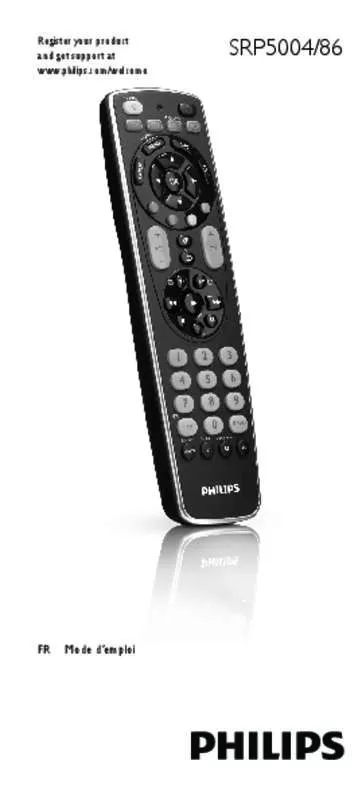 Mode d'emploi PHILIPS SRP 5004 4 EN 1