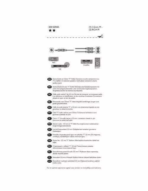 Mode d'emploi PHILIPS SWA4527S/10