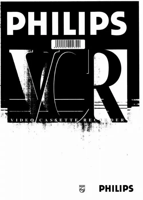 Mode d'emploi PHILIPS VR668