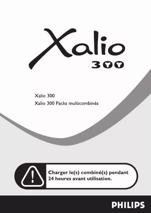 Mode d'emploi PHILIPS XALIO 300