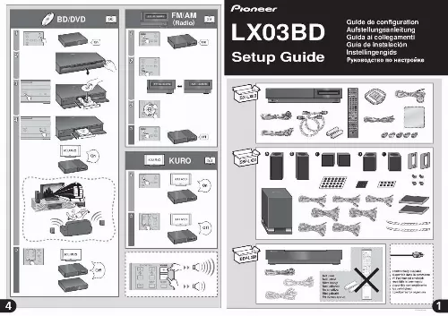 Mode d'emploi PIONEER LX03BD