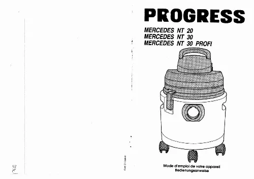 Mode d'emploi PROGRESS NT30