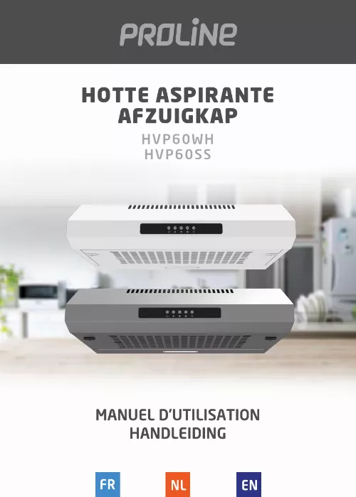 Mode d'emploi PROLINE HVP60WH