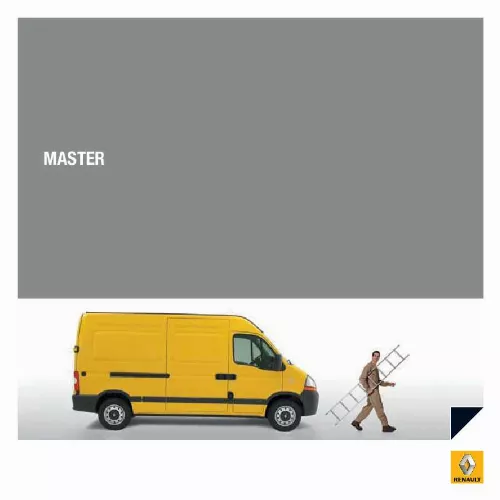 Mode d'emploi RENAULT MASTER